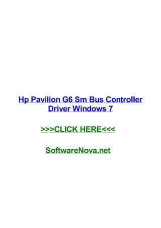 Sm bus controller driver